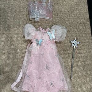 Wizard of Oz Glinda the good witch toddler Halloween costume size 2T/3T
